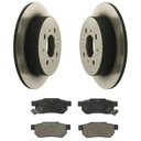 Диски + Back Blocks Honda Jazz II GD 2002-2008