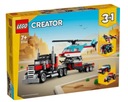 LEGO 31146 CREATOR ГРУЗОВИК 3 В 1 С ПЛАТФОРМОЙ И ВЕРТОЛЕТОМ