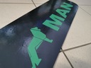 MUDGUARD FARTUCH GLADKI NADRUK MAN TIR BLACK - GREEN 60X18CM 