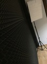 Akustická pena PYRAMIDKA podložka 4cm SAMOLEPIACA konferenčná miestnosť Šírka produktu 100 cm