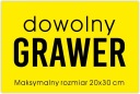 Гравированная табличка GRAWER с любым текстом