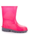 Детские резиновые сапоги, розовые, Эльза, Лемиго, размер 28