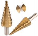 СТУПЕНЧАТЫЕ КОНИЧЕСКИЕ СВЕРЛА ДЛЯ МЕТАЛЛА, ДЕРЕВА, ПЛАСТИКА, НАБОР ЛИСТОВ 4-20 ММ