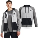 СВИТШОТ МУЖСКОЙ С КАПЮШОНОМ UNDER ARMOR, ХЛОПКОВЫЙ СВИТШОТ 1383096-011