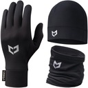 Зимняя шляпа набор зимних перчаток мужской трубочистка для бега l/xl