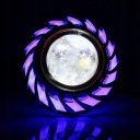 МОТОЦИКЛЕТНІ ФАРА LED (СВІТЛОДІОД) PROJEKTORA SINGLE HALO АНГЕЛ DEVIL EYE SPOT 27  фото 8