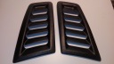 FOCUS RS, ВОЗДУХОЗАБОРНИКИ КАПОТА, МАТОВЫЙ ЧЕРНЫЙ