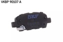 SKF VKBP 90107 A Súprava brzdových doštičiek, kotúčové brzdy Výrobca dielov SKF