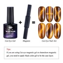 Pióro magnetyczne Narzędzie do zdobienia paznokci Manicure kocie oko 2 szt Kod producenta BATM0602367