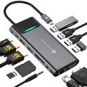 ДОК-СТАНЦИЯ NOVOO USB C 12 В 1