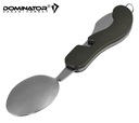 DOMINATOR Tourist Essentials, столовые приборы, складной нож, ложка, вилка, оливки.