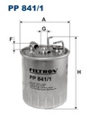 FILTRON FILTER FUEL PP841/1 MERCEDES 1.7 2.1 2.7 photo 13 - milautoparts-fr.ukrlive.com