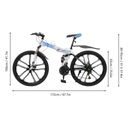 26-palcový 21-rýchlostný skladací horský bicykel EAN (GTIN) 735209123990