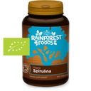 SPIRULINA BIO Ekologiczna tabletki 300 szt x 500 mg Rainforest Foods Waga produktu z opakowaniem jednostkowym 0.2 kg