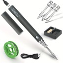 Cordless resistance soldering iron 450C with battery temperature adjustment