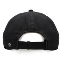 Летняя кепка из хлопка черного цвета с регулировкой.