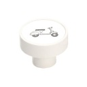 GD08 БЕЛАЯ МЕБЕЛЬНАЯ РУЧКА ДЛЯ ДЕТЕЙ V132