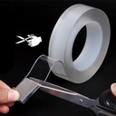 ДВУХСТОРОННЯЯ ЛЕНТА ДЛЯ ОБЕРТЫВАНИЯ ПОДАРОЧНЫХ КОРОБОК, ПРОЧНАЯ, ДОЛГОВЕЧНАЯ, ПРОЗРАЧНАЯ.