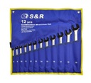 НАБОР КОМБИНИРОВАННЫХ КЛЮЧЕЙ. 12 шт. 8-22ММ.