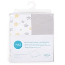CEBA 2x Чехол на пеленальный столик 50x70-80 GREY STARS