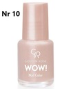Краска для ногтей Golden Rose Wow 6 мл 10