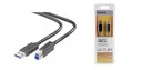 Кабель Belkin USB 3.0 Pro, вилка A = вилка B, длина 1,8 м