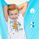Аксесуари Для Йоги Синій Хамак 2,8M