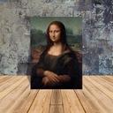 Plakat A3 Mona Lisa Obraz Leonardo da Vinci Szerokość produktu 29.7 cm