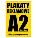 РЕКЛАМНЫЕ ПОСТЕРЫ А2, Ваш дизайн, 120г.
