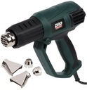 ТЕПЛОВАЯ ПИСТОЛЕТА 2000ВТ 450°C НАГРЕВАТЕЛЬ 2 НАСАДКИ PowerPlus