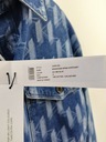 Džínsová tielka s monogramom Karl Lagerfeld veľ. S Výstrih golier
