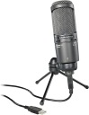 Mikrofon Audio-Technica AT2020USB+ – studyjny USB, czysty dźwięk, do nagrań