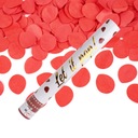 Тубус для съемки красных лепестков роз на свадьбу 40см