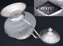Ш.А.Лавелле (1855-1880) САХАРНИЦА с серебряной фурнитурой