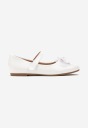 Born2Be Белые балетки 32 Лакированная эко-кожа