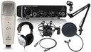 КОМПЛЕКТ ДЛЯ ДОМАШНЕЙ СТУДИИ BEHRINGER UMC 22 + MIC C1