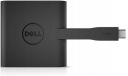 DELL ADAPTER DA200 USB-C TO HDMI USB-C VGA/D-sub RJ-45 USB ÁLLOMÁS Csomagolás állapota eredeti