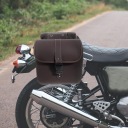 1SKORZANA BAG MOTORCYCLE O DUZEJ POJEMNOSCI - COLOR KAWOWY  photo 6