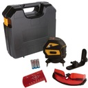 ЛИНЕЙНЫЙ ЛАЗЕР КРАСНЫЙ ЛУЧ С САМОВЫРАВНИВАЮЩИМСЯ КОРПУСОМ LAMIGO CROSS 2