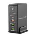 Сетевое мультизарядное устройство Feegar Tower 140 Вт, 6x USB C