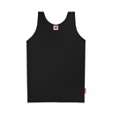 BAWEŁNIANA PODKOSZULKA MĘSKA XL GŁADKA BIELIZNA CZARNA PODKOSZULEK MĘSKI