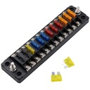 БЛОК ПРЕДОХРАНИТЕЛЕЙ UNIVALX12 КОМПЛЕКТ КОРПУСА РОЗЕТКИ