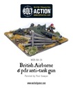 BOLT ACTION Британский Para 6 Pounder ATG + экипаж