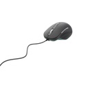 ERGONOMICKÁ DRÁTOVÁ MYŠ PRO NOTEBOOK 3600DPI LED RGB Kód výrobce MUS-6B-02
