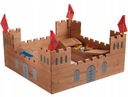 ДЕРЕВЯННАЯ ПЕСОЧНИЦА ДЛЯ ДЕТЕЙ ИГРОВАЯ КОРОЛЕВСКИЙ ЗАМОК НА ТЕМУ КРЕАТИВ.