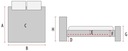 Posteľ LANTA 90x200cm 2 zásuvky sivá do spálne SIG Farba nábytku odtiene sivej