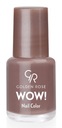 Лак для ногтей Golden Rose 6 мл WOW стойкостью 45