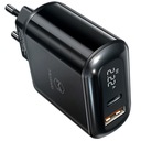 СЕТЕВОЕ ЗАРЯДНОЕ УСТРОЙСТВО MCDODO PD 20 Вт, 2xUSB + USB-C, ЖК-дисплей