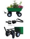 Prepravný záhradný vozík do 300kg zelený CHM Kód výrobcu MATKAM-WOZ0061G