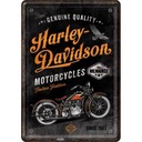 Металлическая открытка-табличка HARLEY-DAVIDSON